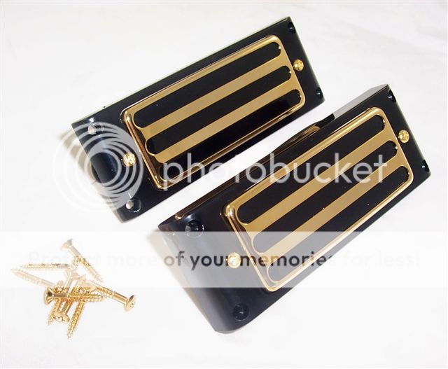 PAIR OF ARTEC NEO TRADITIONAL TRI HOLE MINI HUMBUCKER ... 4 conductor jack acoustic wiring 